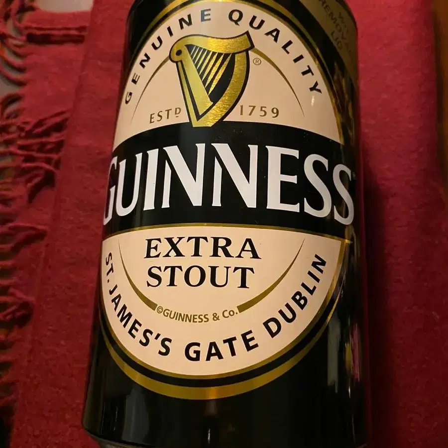 Guinness 기네스 양철 저금통