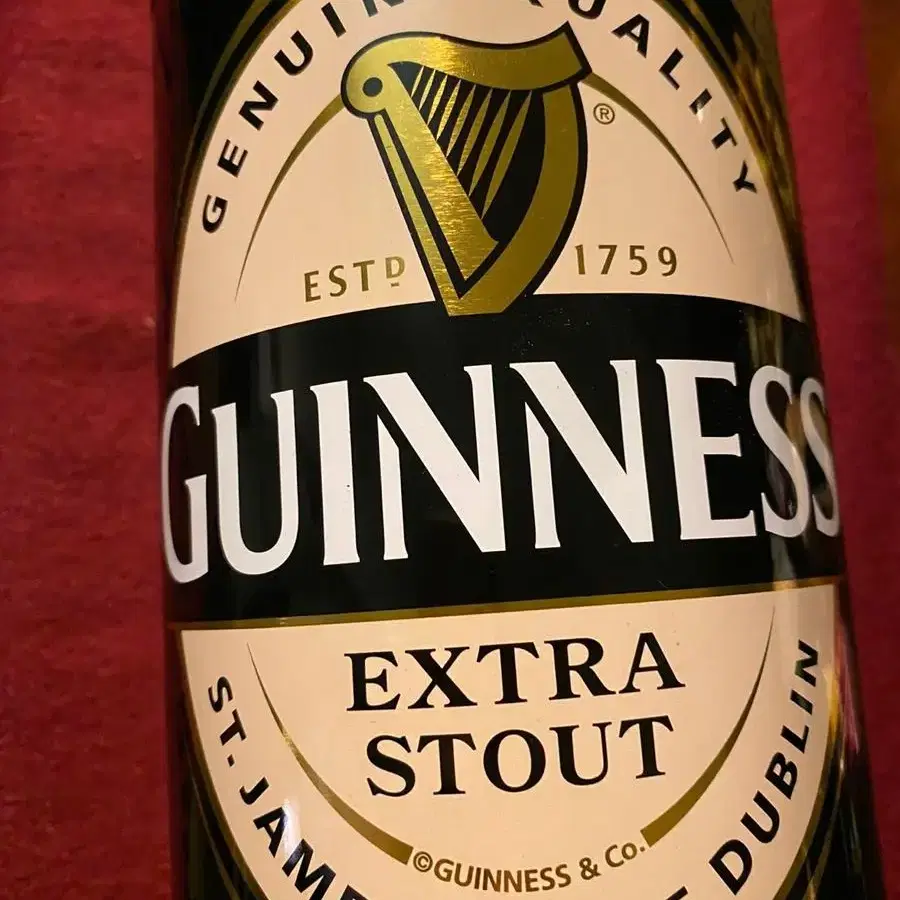 Guinness 기네스 양철 저금통