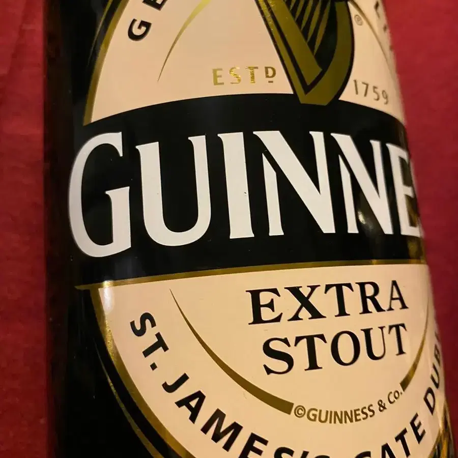 Guinness 기네스 양철 저금통