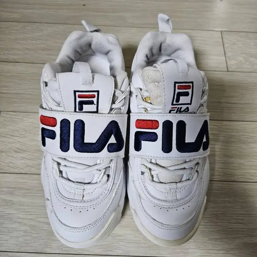 휠라 fila 디스럽터2 벨크로 어글리슈즈 스니커즈 운동화 230