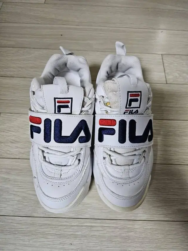 휠라 fila 디스럽터2 벨크로 어글리슈즈 스니커즈 운동화 230