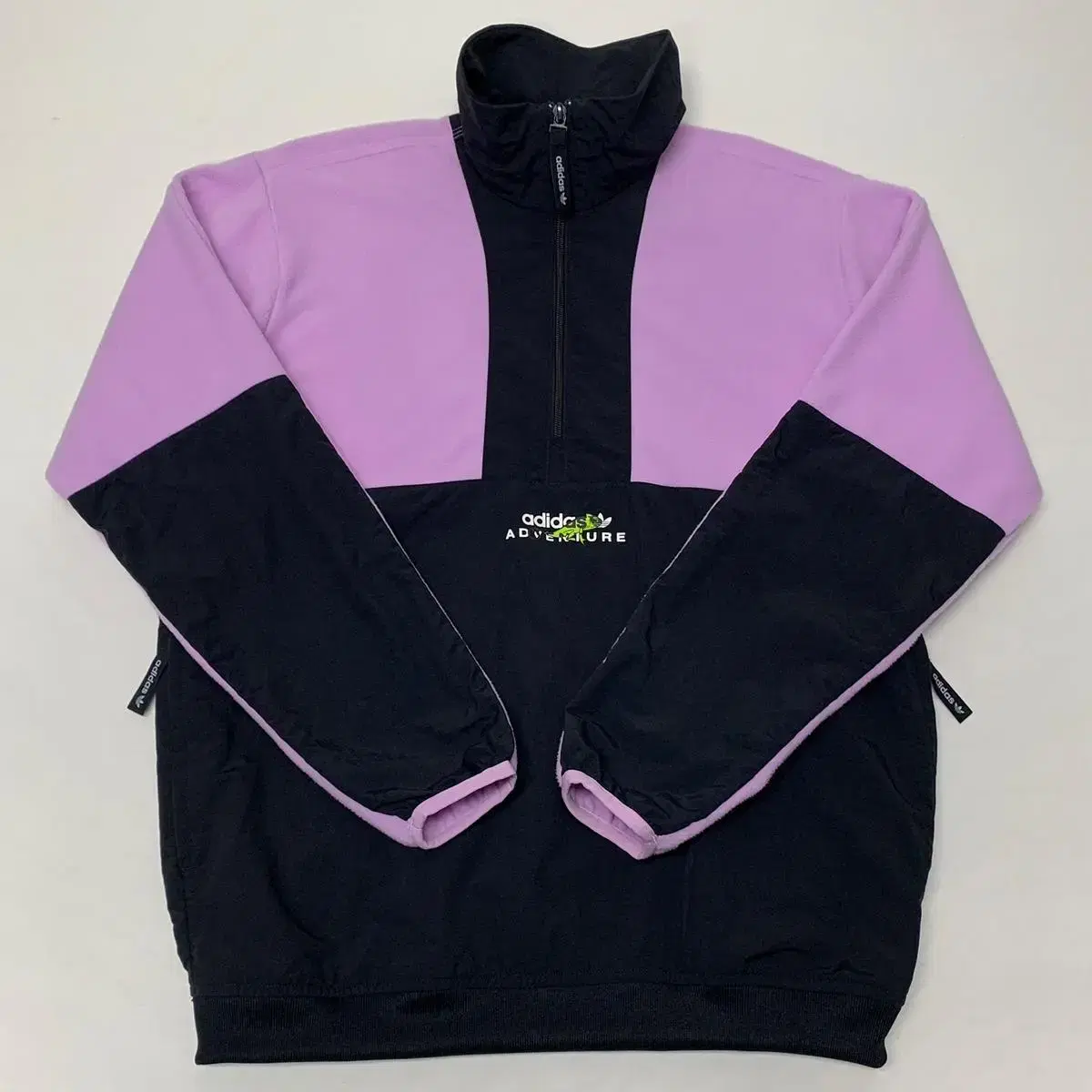 adidas Adventure Half Zip Hooded Fleece Jacket (S)