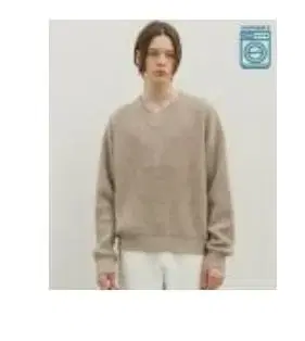 (Unsealed) cignature V-Neck Hachi Knit Size L