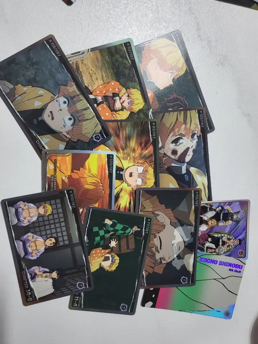 Demon Slayer Xenites Photocard Set