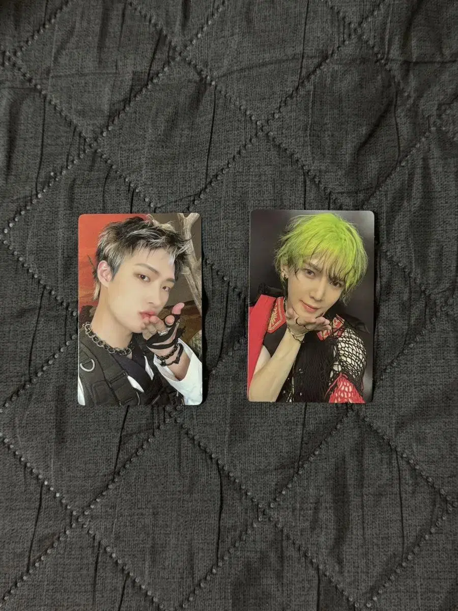 ATEEZ yeosang mingi crazyform LP photocard