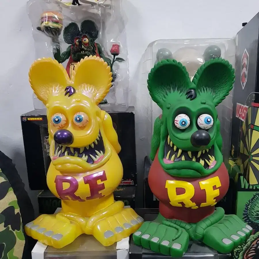 rat fink 랫핑크 피규어 여러가지 판매합니다.