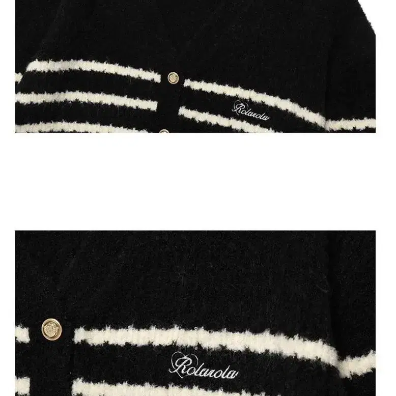 로라로라 여성용 가디건 WOOL BLENDED STRIPE 팝니다