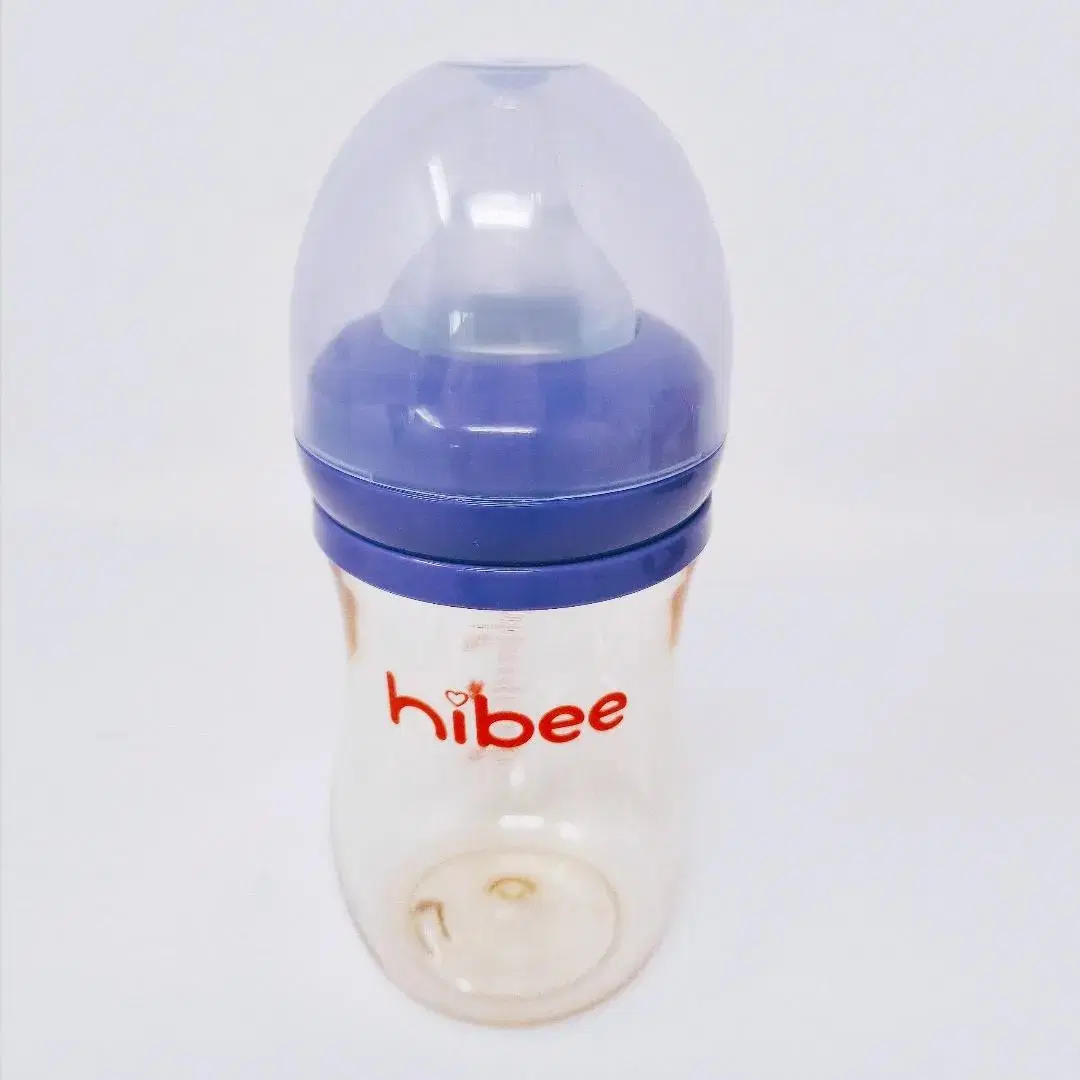 하이비 PPSU젖병300ml 2p(젖꼭지포함) 퍼플+퍼플 LL-9개월이상