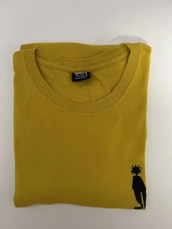 Stussy STUSSY Short Sleeve Yellow T-Shirt Shared Tampo