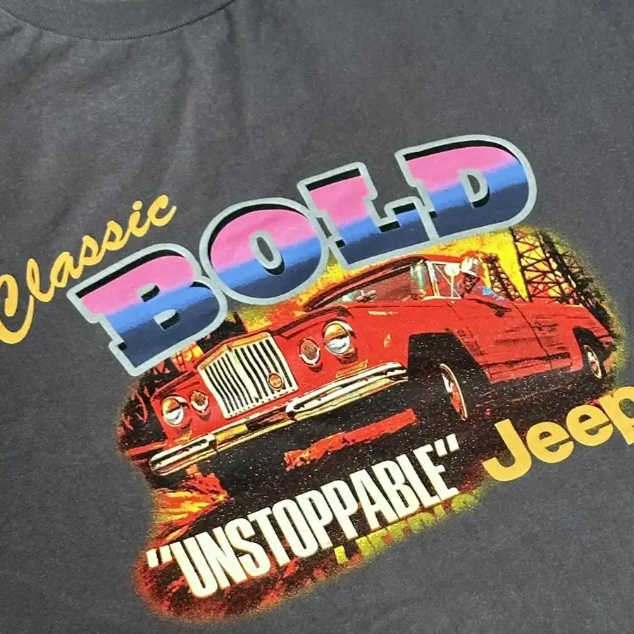 Jeep 반팔티셔츠 Classic Print T-shirt s size