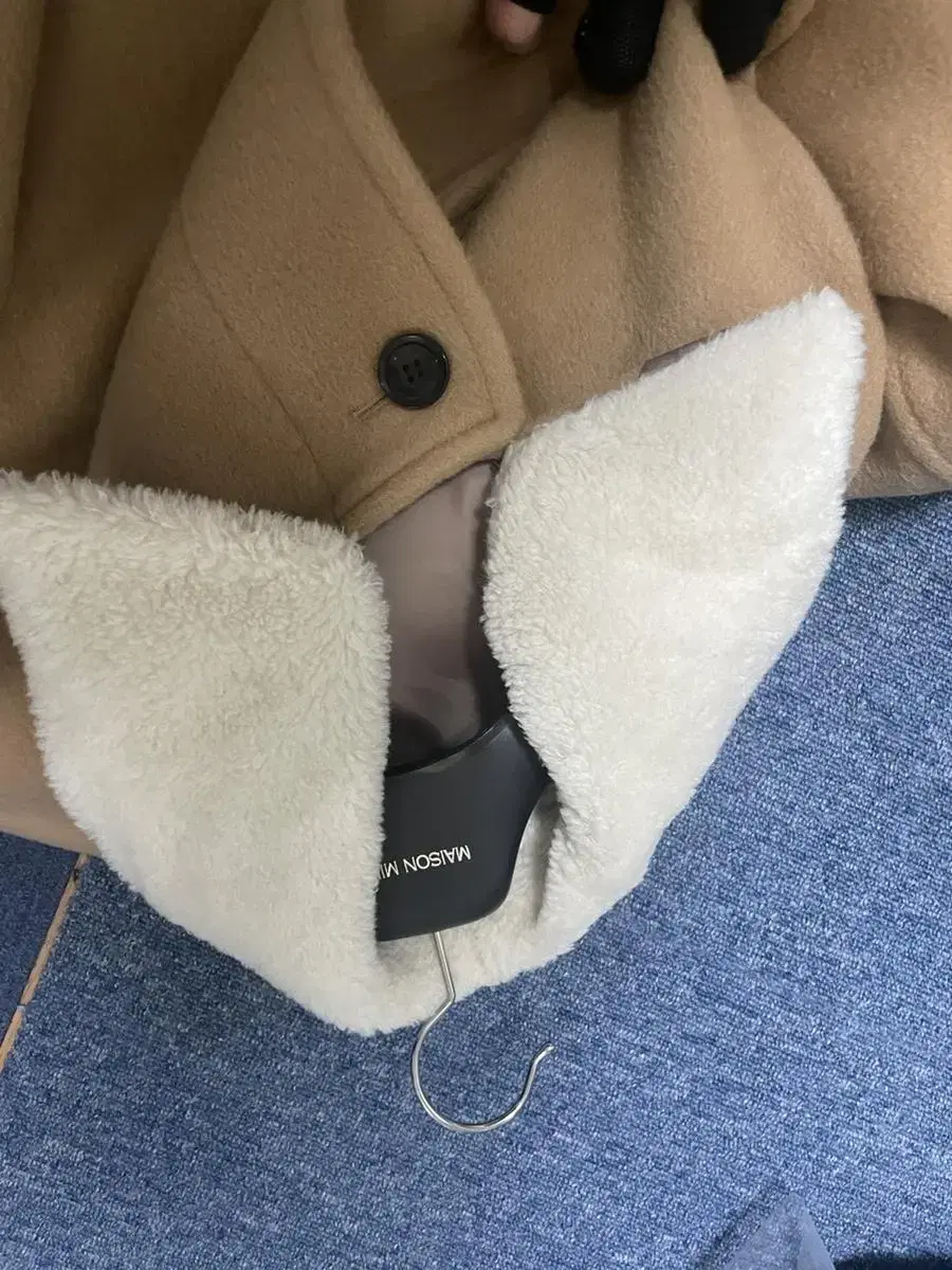 Maison Margiela Hidden Alpaca Coat L