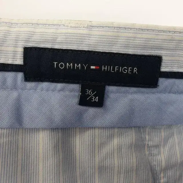 Z3849 타미힐피거 스트라이프팬츠 춘추 면 (36인치) TOMMY