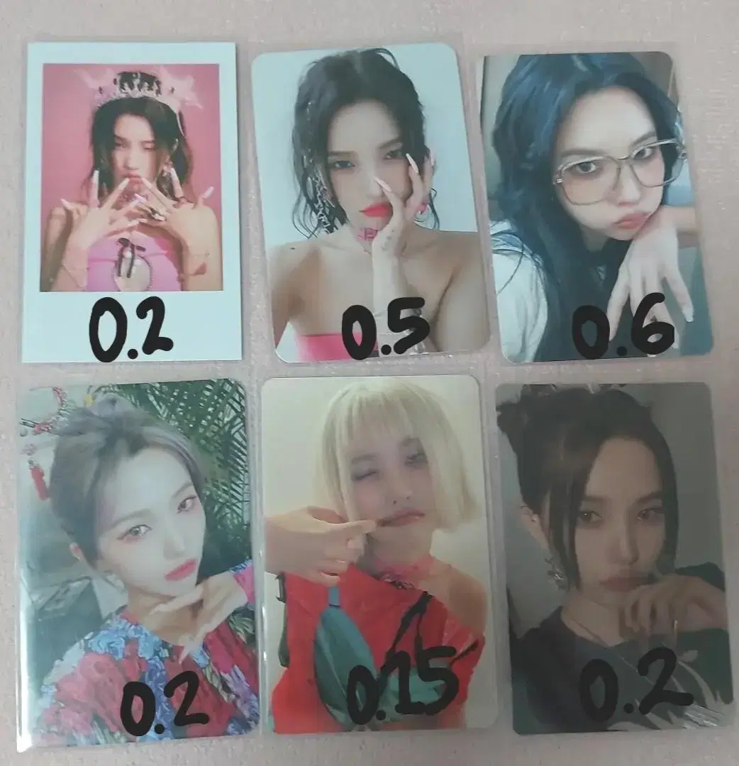 girls jeon soyeon photocard sell idle miyeonminniesoyeonwu shuhua