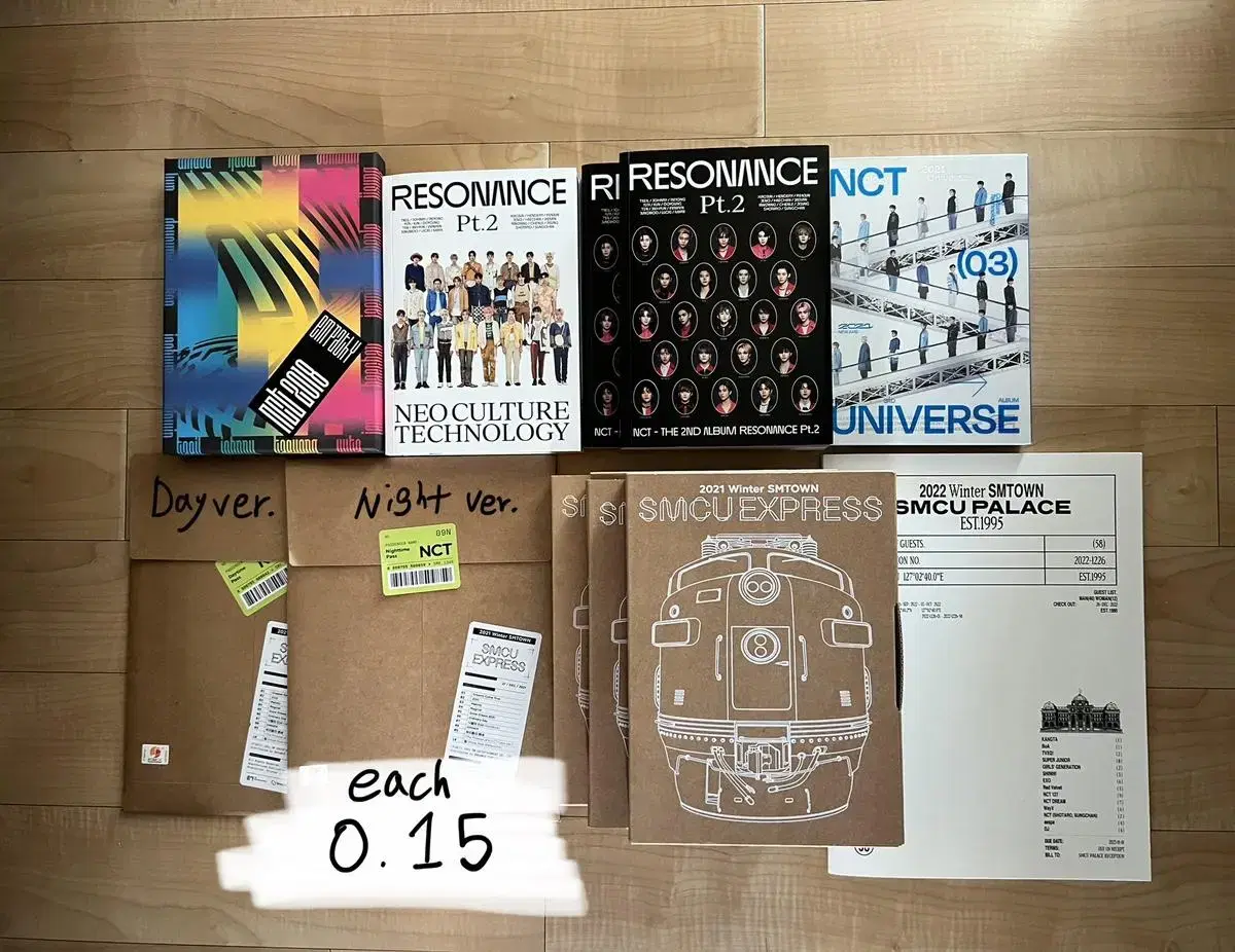 NCT unsealed album (NCT dream, NCT 127 photobook) sealed album Winter album