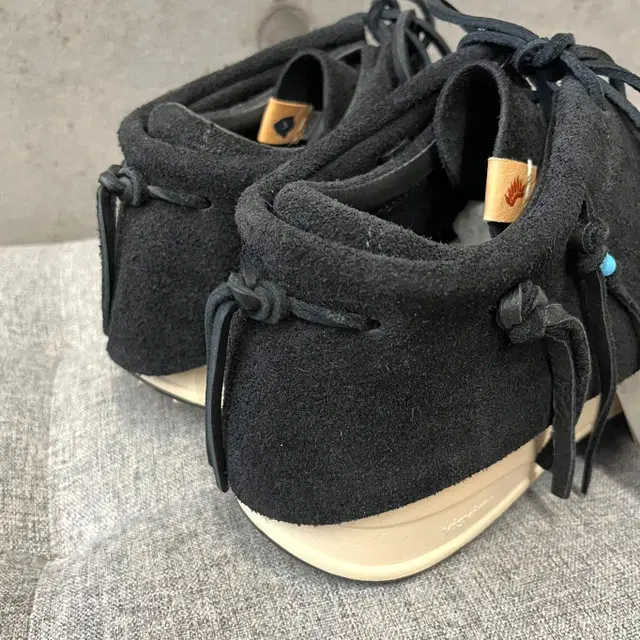 #8(260) 비즈빔 visvim 스웨이드 FBT블랙-G011002