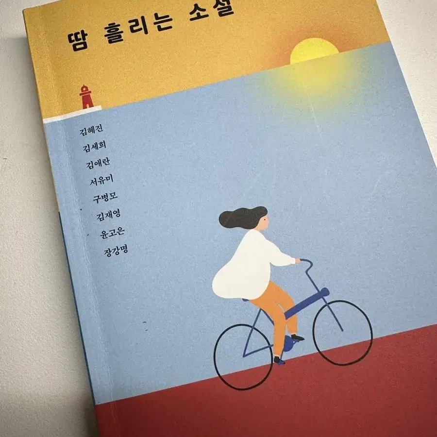 땀 흘리는 소설 책