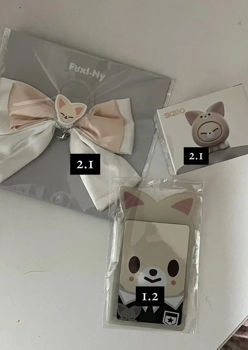 Straykids Concert Gochukon md wts Foxini Lightstick Ribbon toploader Figures