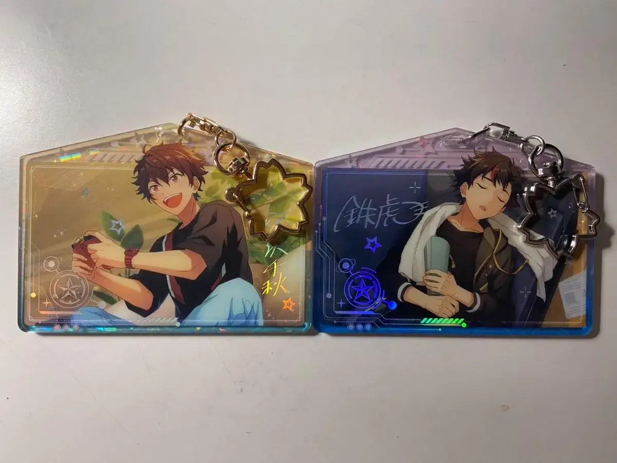 Angsta Jungsta Ema keyring Chiaki Tetora Meteor Belt