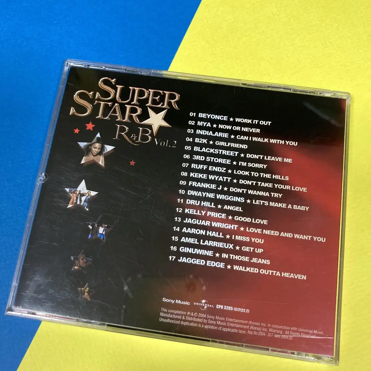 [중고음반/CD] 알앤비 컴필레이션 Super Star R&B Vol.2