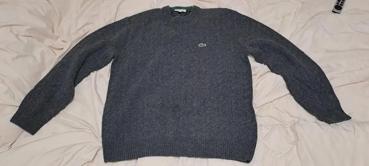 Lacoste Cable Knit (AH1991 / Charcoal / Size 100)