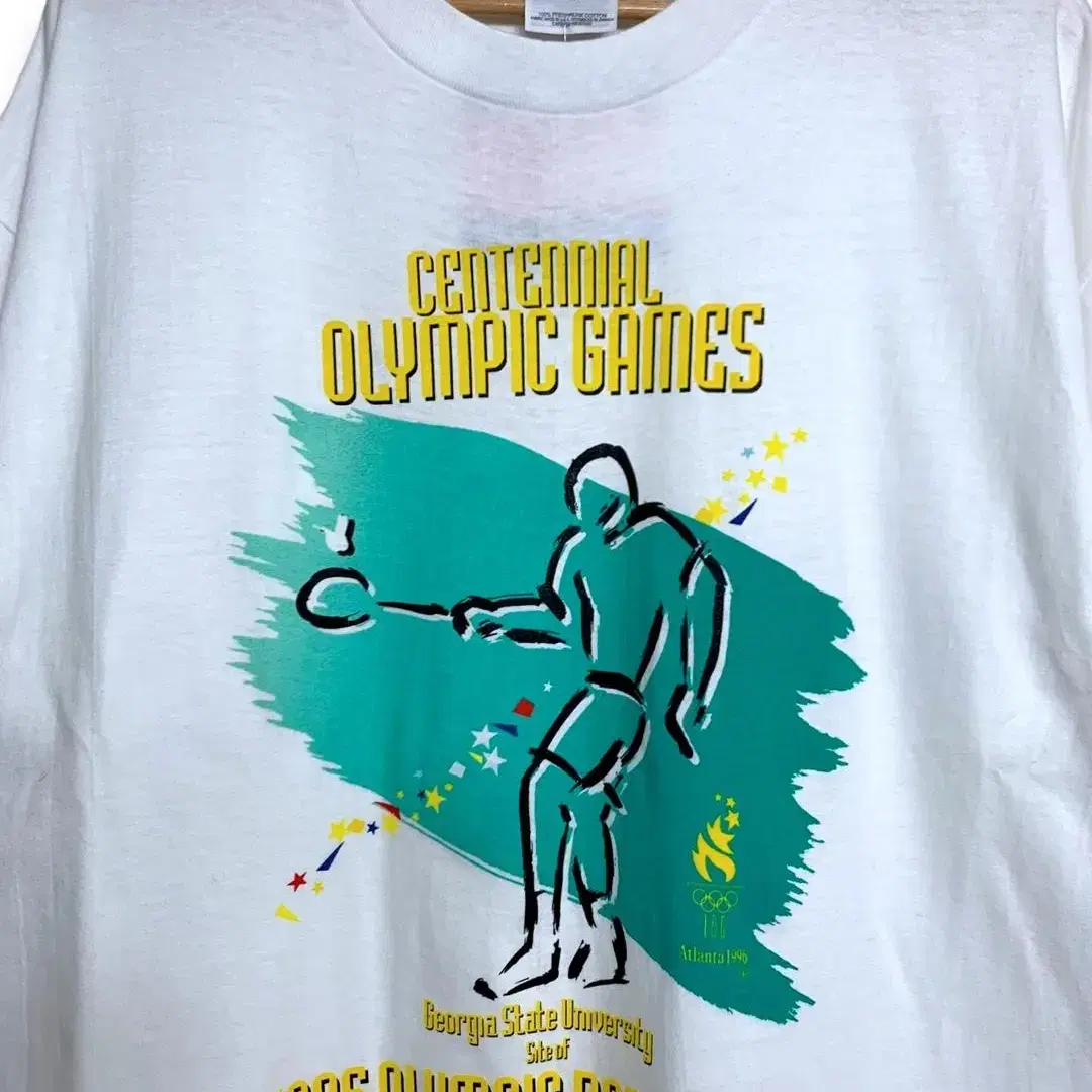 [XL~2XL] 90s Hanes 96 olympic games tee