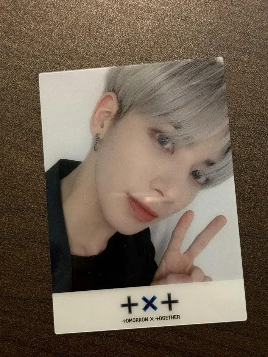 Taehyun weverse shop Clear Photocard