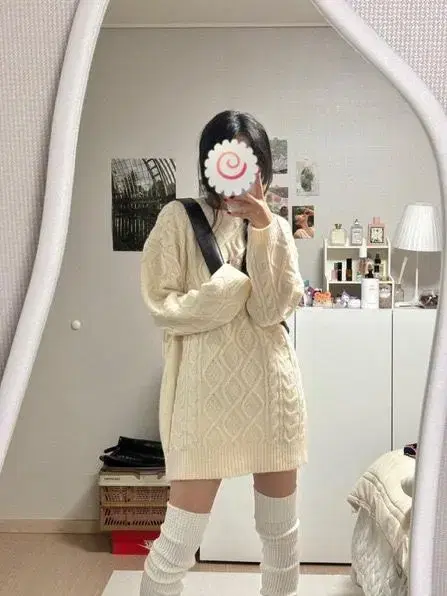 ivory knit onepiece