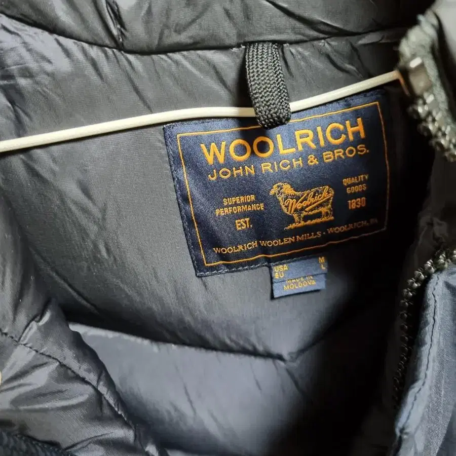 울리치 울리치아크틱  노퍼 패딩 네이비 아우터 WOOLRICH