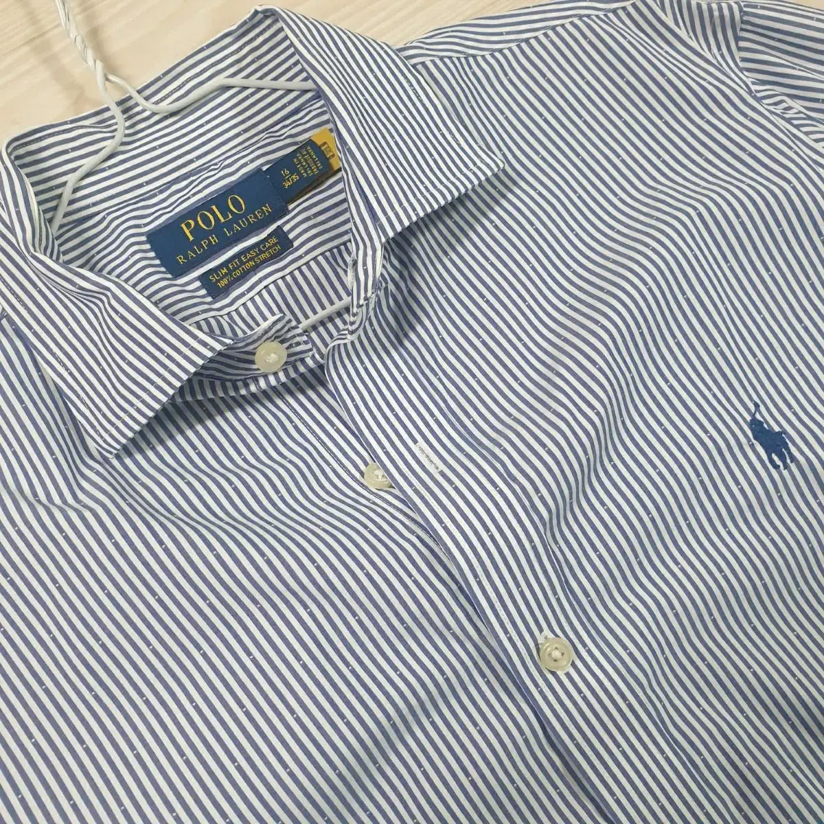 [ QR ] Polo Ralph Lauren _ Poplin striped shirt