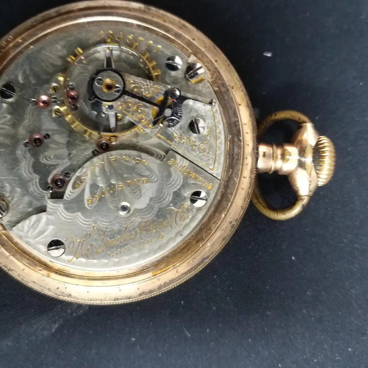 회중시계 pocket watch Hampdem 21주얼 1900년