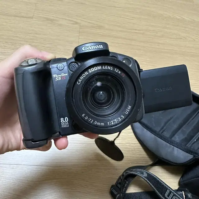 캐논 powershot s5 is 디카+캐논가방