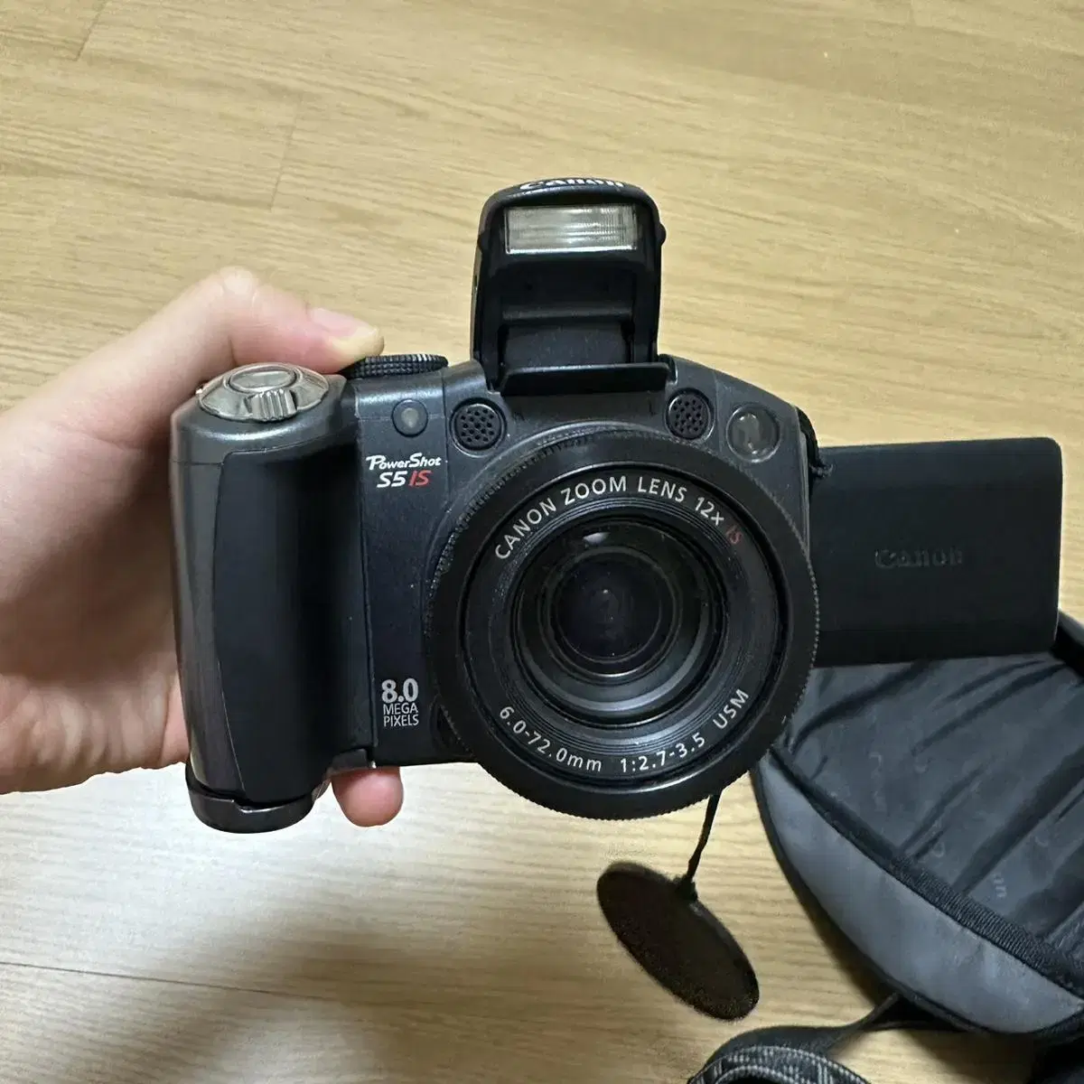 캐논 powershot s5 is 디카+캐논가방