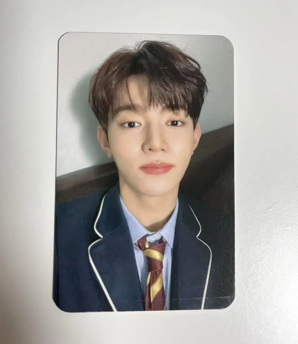 ZB1 SchoolLux photocard (Zhang Hao)