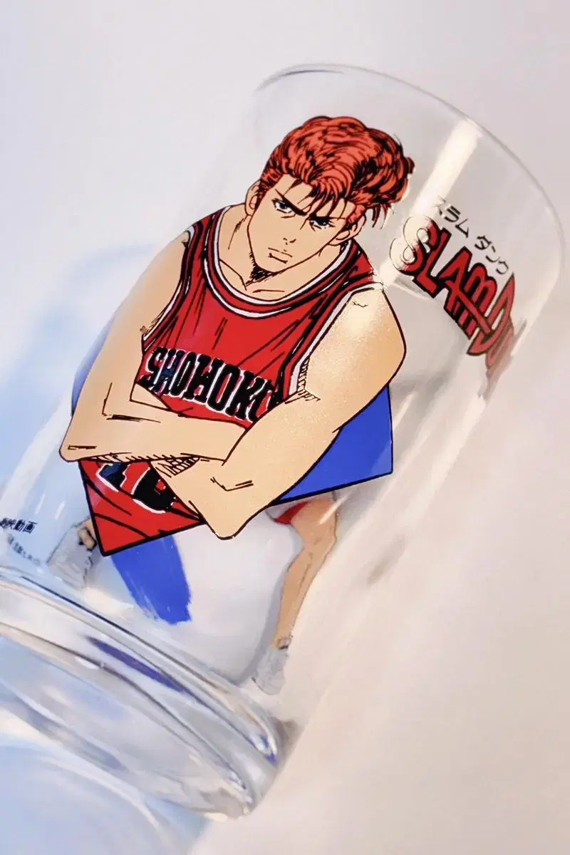 SLAM DUNK Kang Baekho Vintage Glass Cup Glass