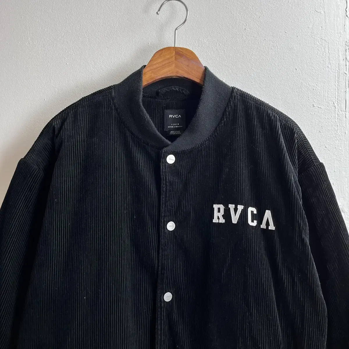 RVCA 코듀로이 봄버자켓