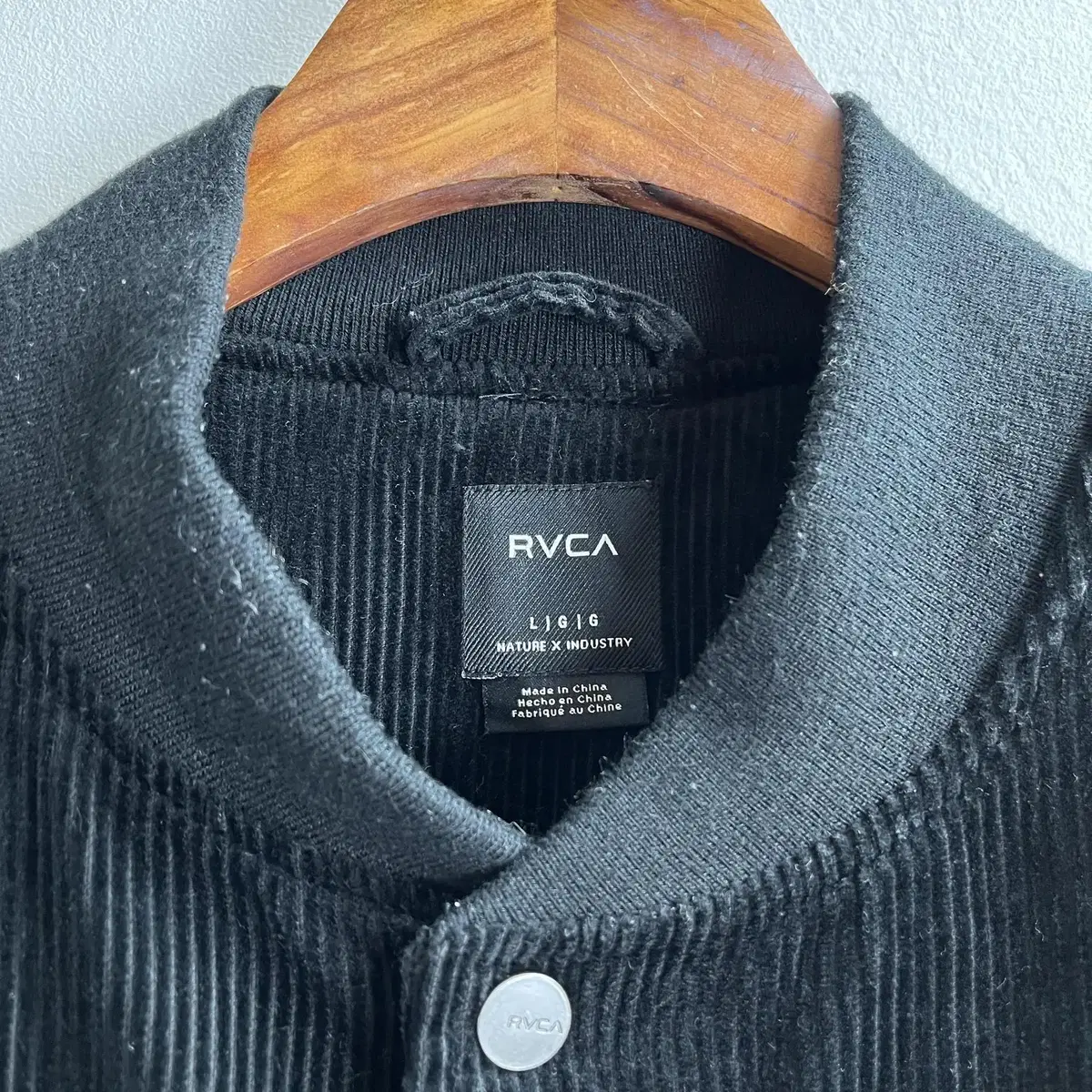 RVCA 코듀로이 봄버자켓