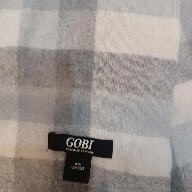 GOBI 고비 캐시미어 머플러 정품