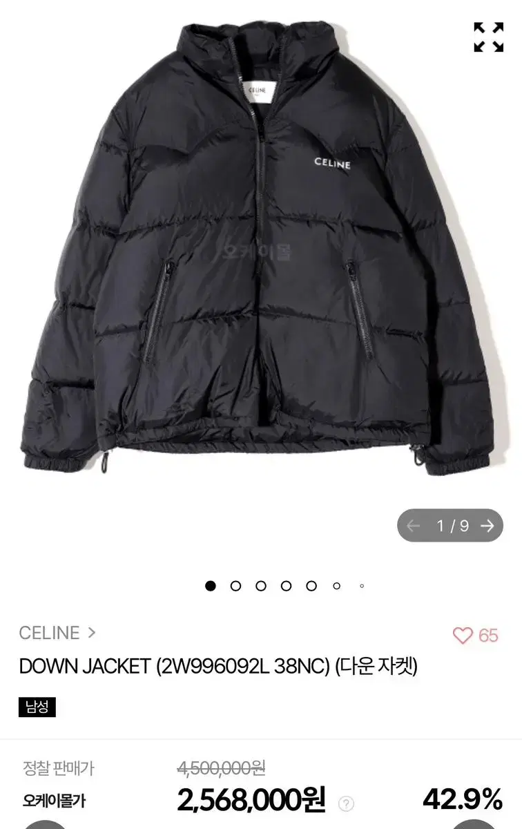 Seline Western Down Jacket 48(100) sell.