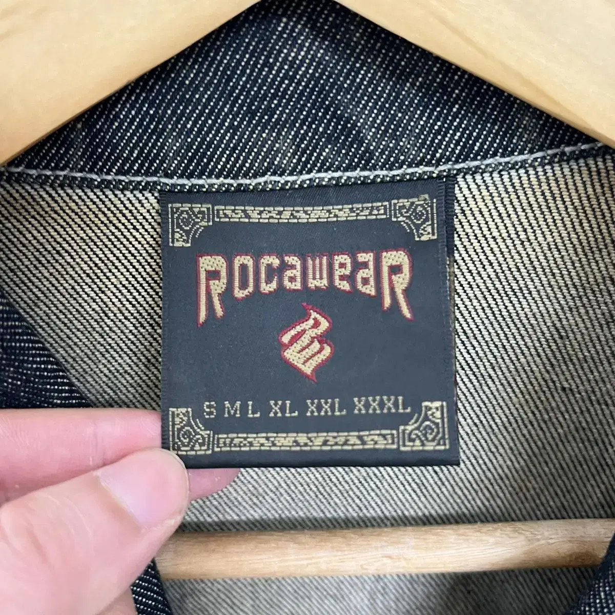 (무료배송) Rocawear 로카웨어 힙합 올드스쿨 데님 자켓