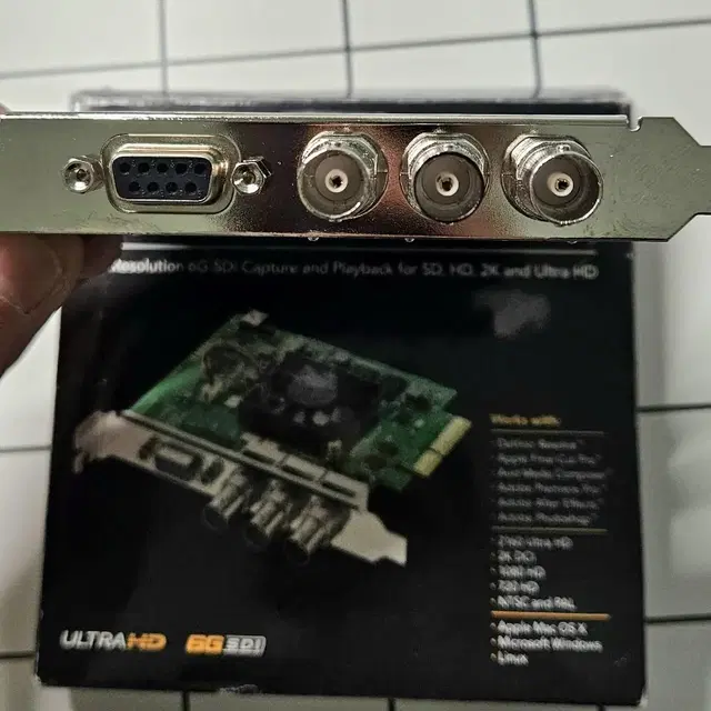 블랙매직 DeckLink SDI 4K 덱링크 SDI 4K 캡처카드