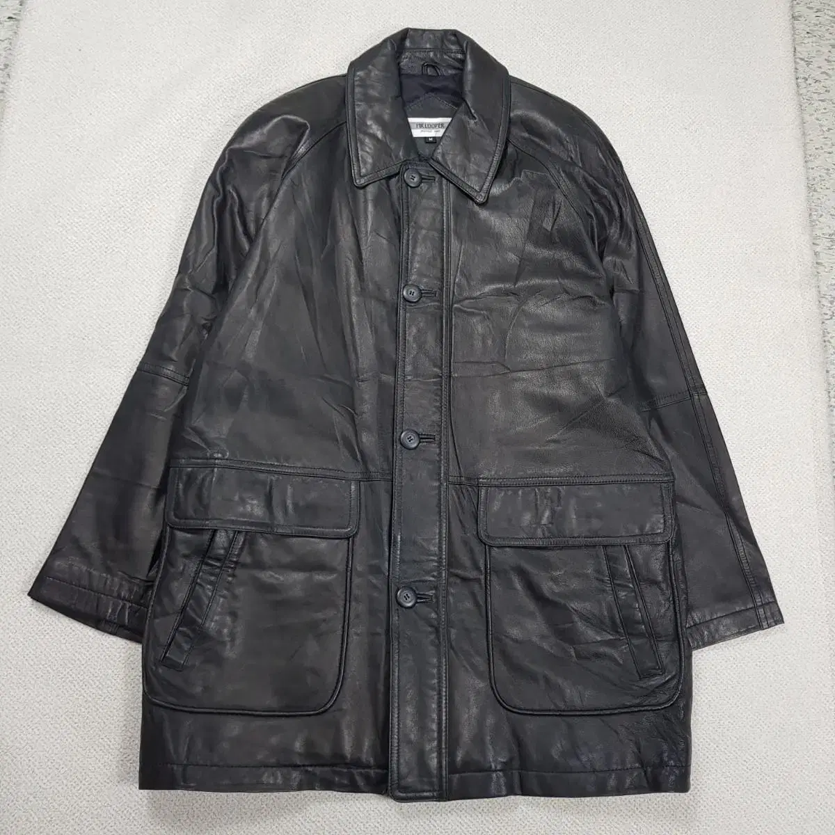 Sheepskin Japanese Lagrange leather jacket