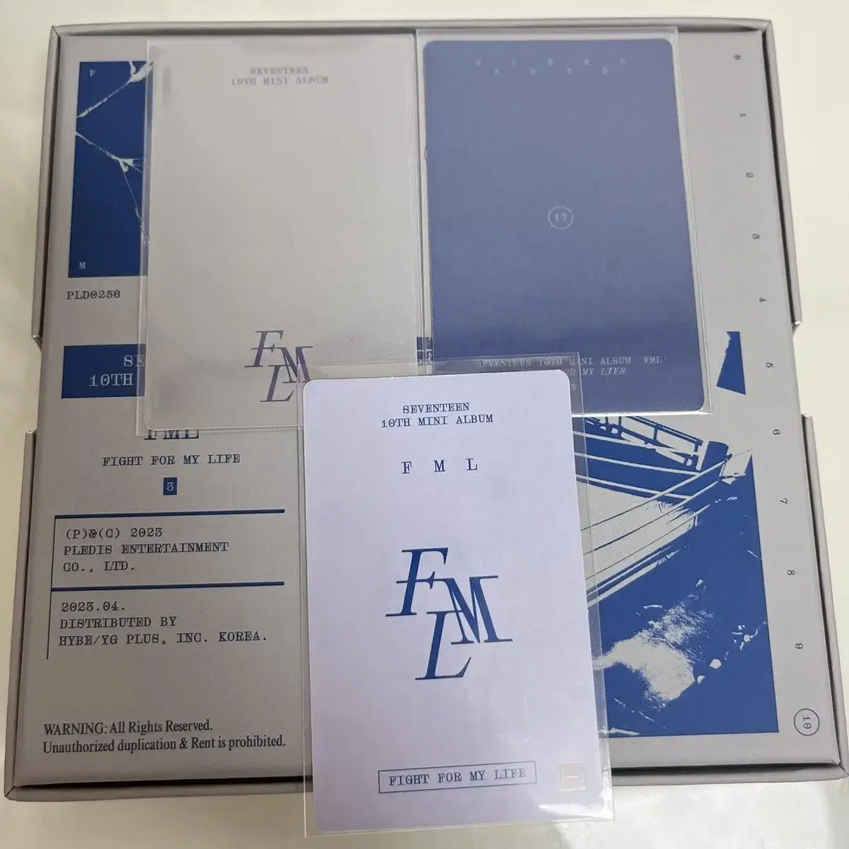 Seventeen FML album full set + powerstation ld photocard WTS