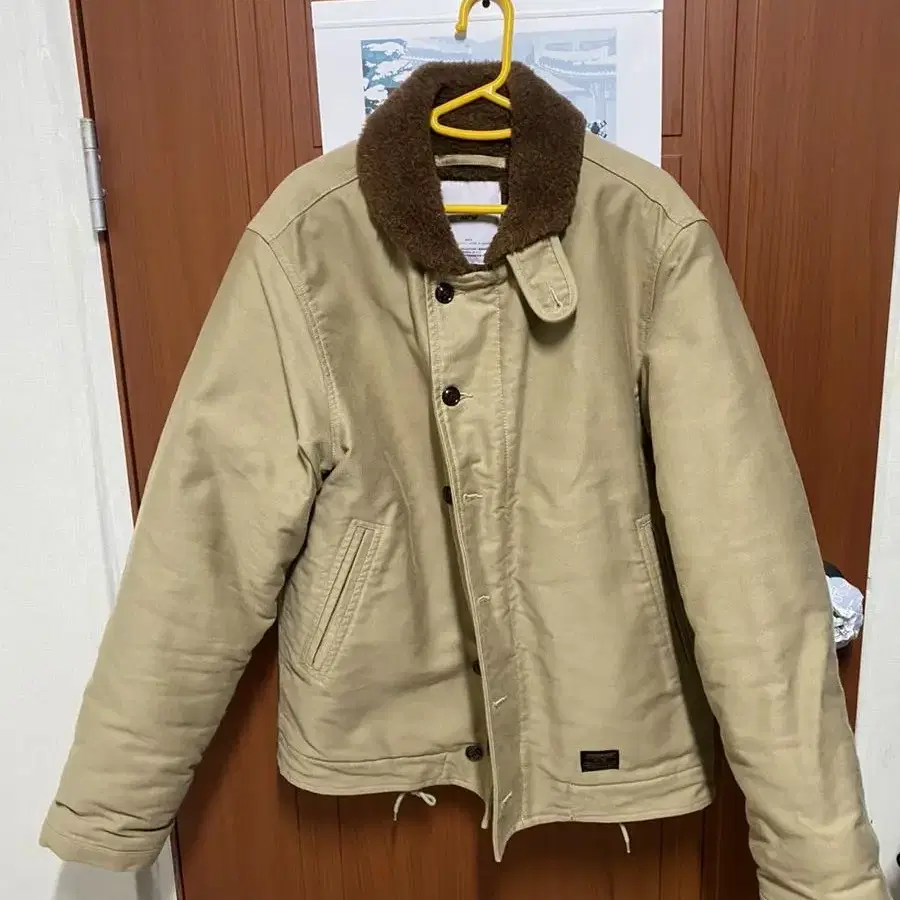 에스피오나지 Lander N-1 Deck Jacket Tan 덱자켓 M