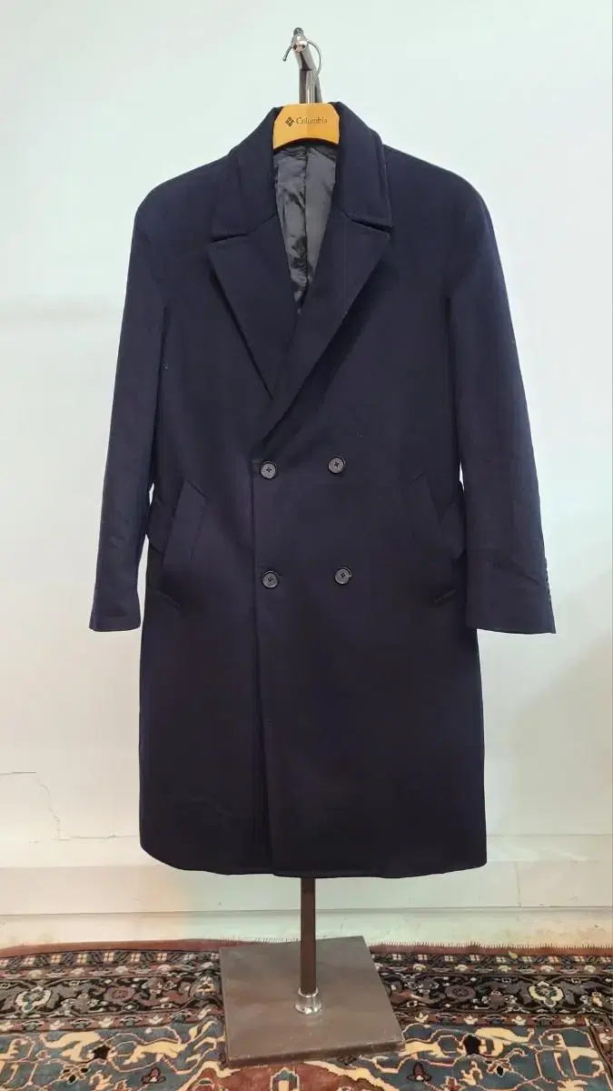 100) Zeke Wool Cashmere Coat