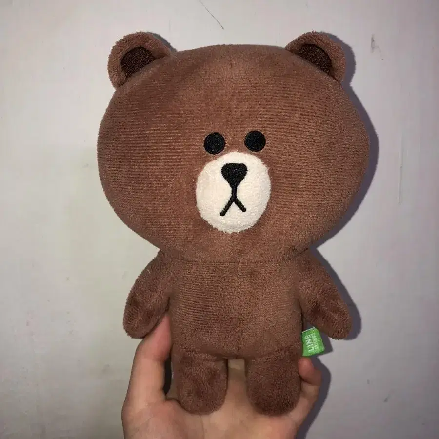 라인타운 라인프렌즈 브라운 곰인형 팝니다!