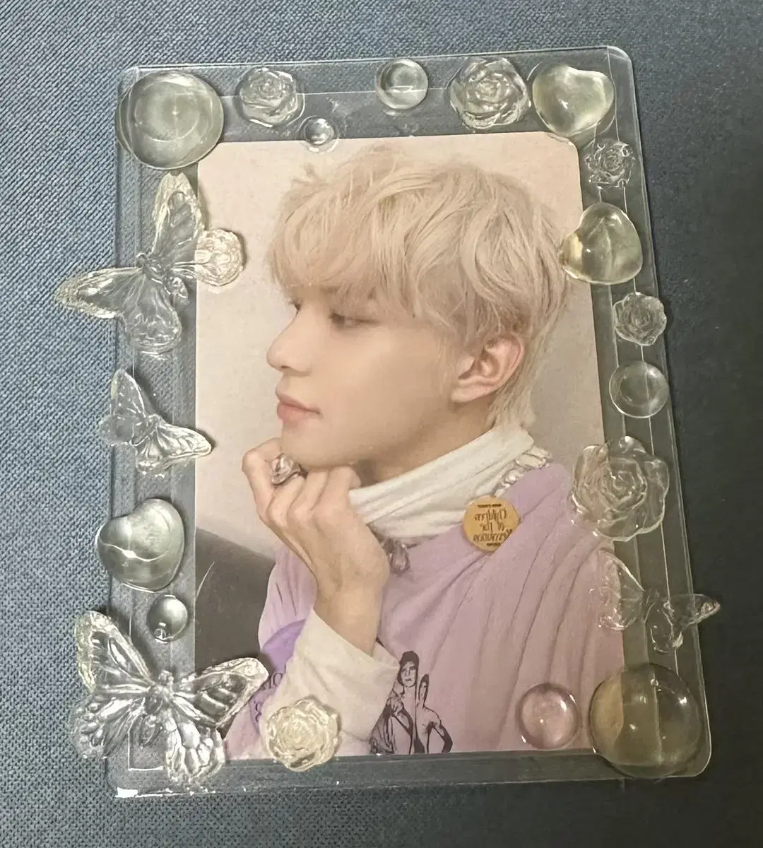 Sticker jungwoo photocard