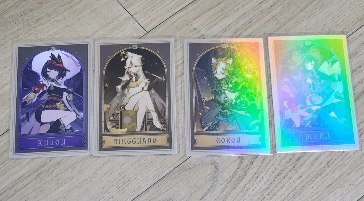 Genshin Impact Photo Card Official Genshin Impact Festival Lulu Fortune-telling Fortune-telling Point Genshin Impact Cafe Hoyoland Fortune-telling