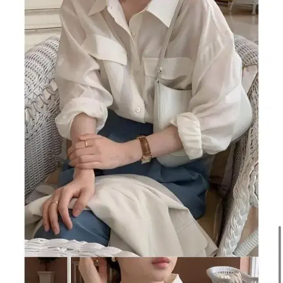 미뉴에트 블라우스 Lowo blouse