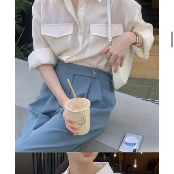 미뉴에트 블라우스 Lowo blouse