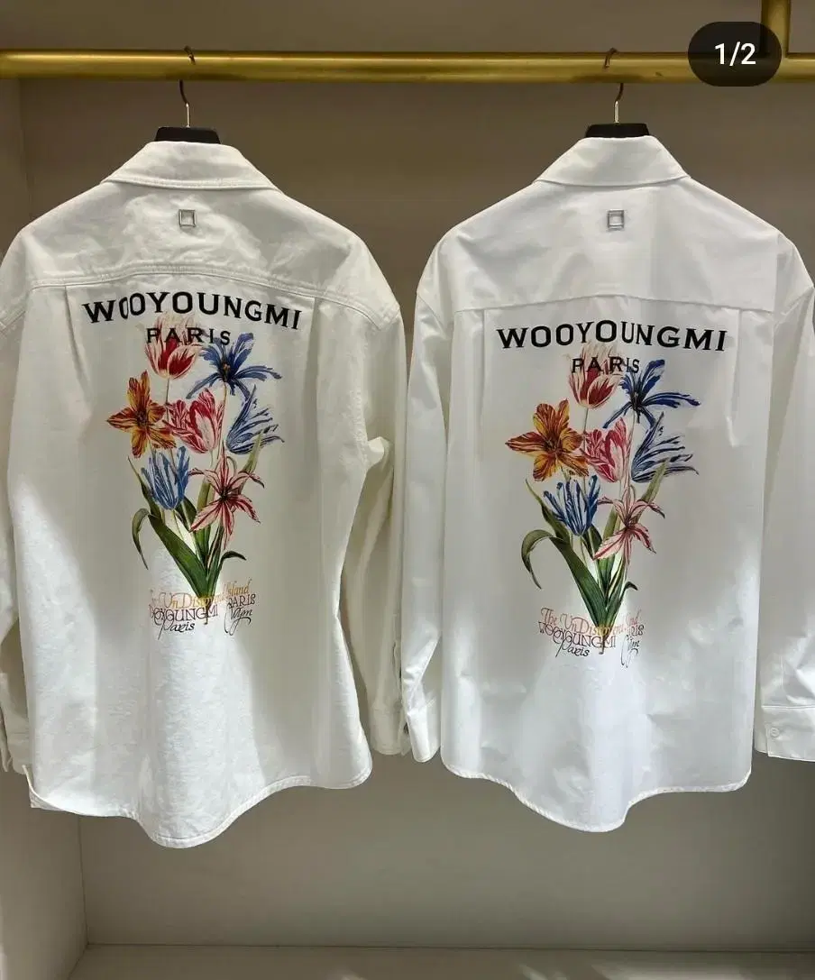 Wooyoung Mi 24SS Flower Shirt